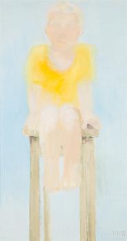 Piret Rohusaar, oil on canvas, signed and dated -92.