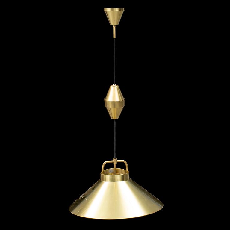 FRITZ SCHLEGEL, A 'P 295' ceiling light from Lyfa, Denmark.