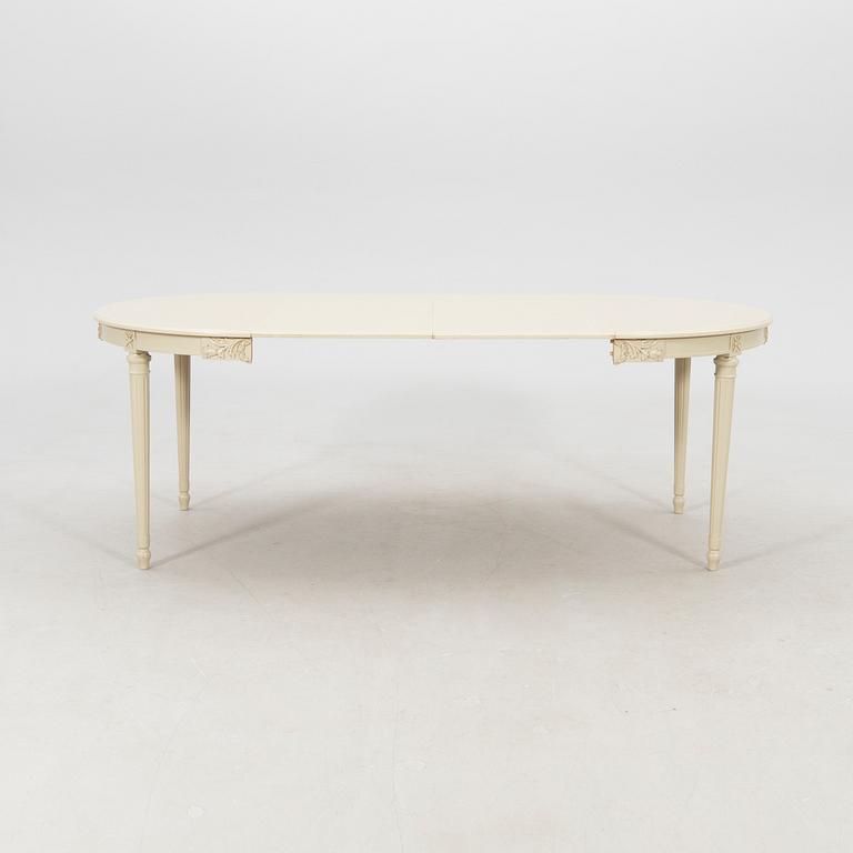 Dining Table in Gustavian Style, Mid/Late 20th Century.