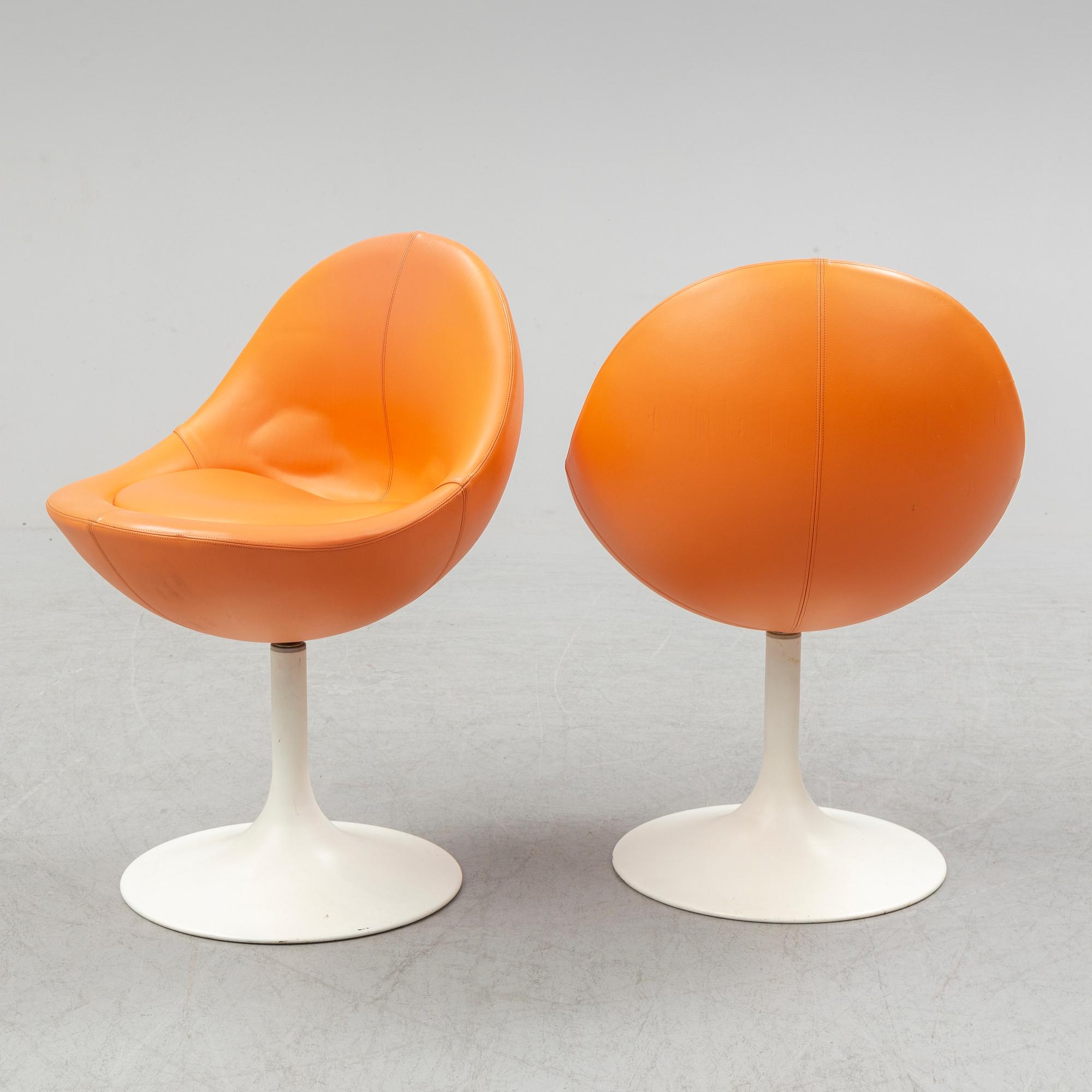 Four 'Venus' chairs by Johanson Design.
