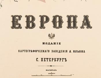 KARTTA, Venäjä, 1900-luvun alku.