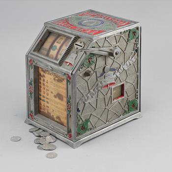 SPELAUTOMAT, Puritan Baby Bell, Chicago Mint Co., 1900-talets första hälft.