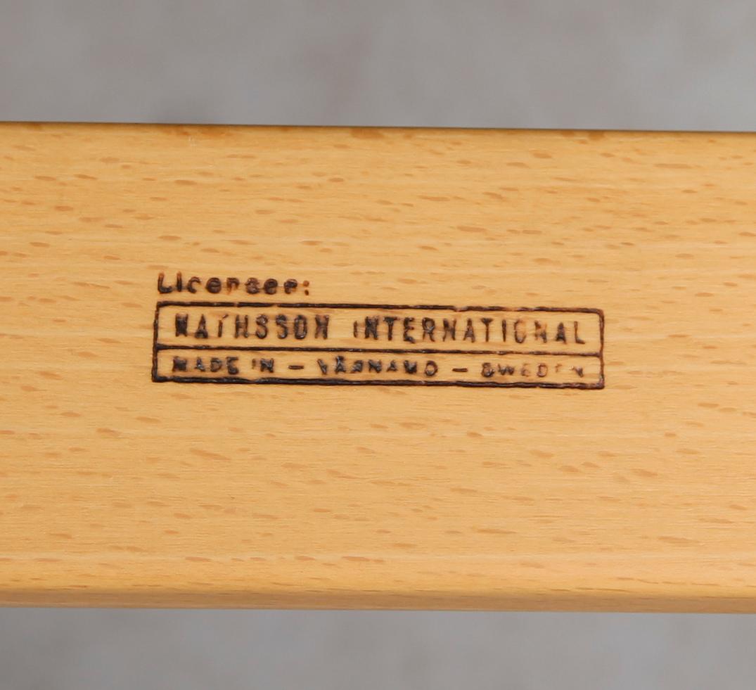 KARMSTOLAR, 1 par, "Mina", Bruno Mathsson, Mathsson International.