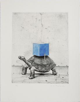 PORTFÖLJ, 9 grafiska blad. IX-gruppen 20 år. Numr 17/90.