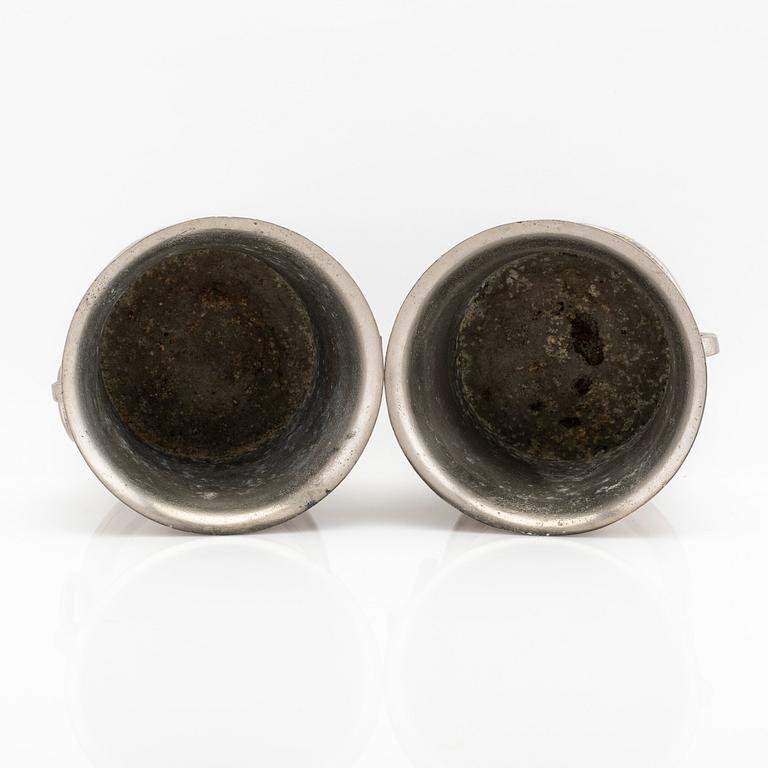 Wine coolers, a pair, 21st century.