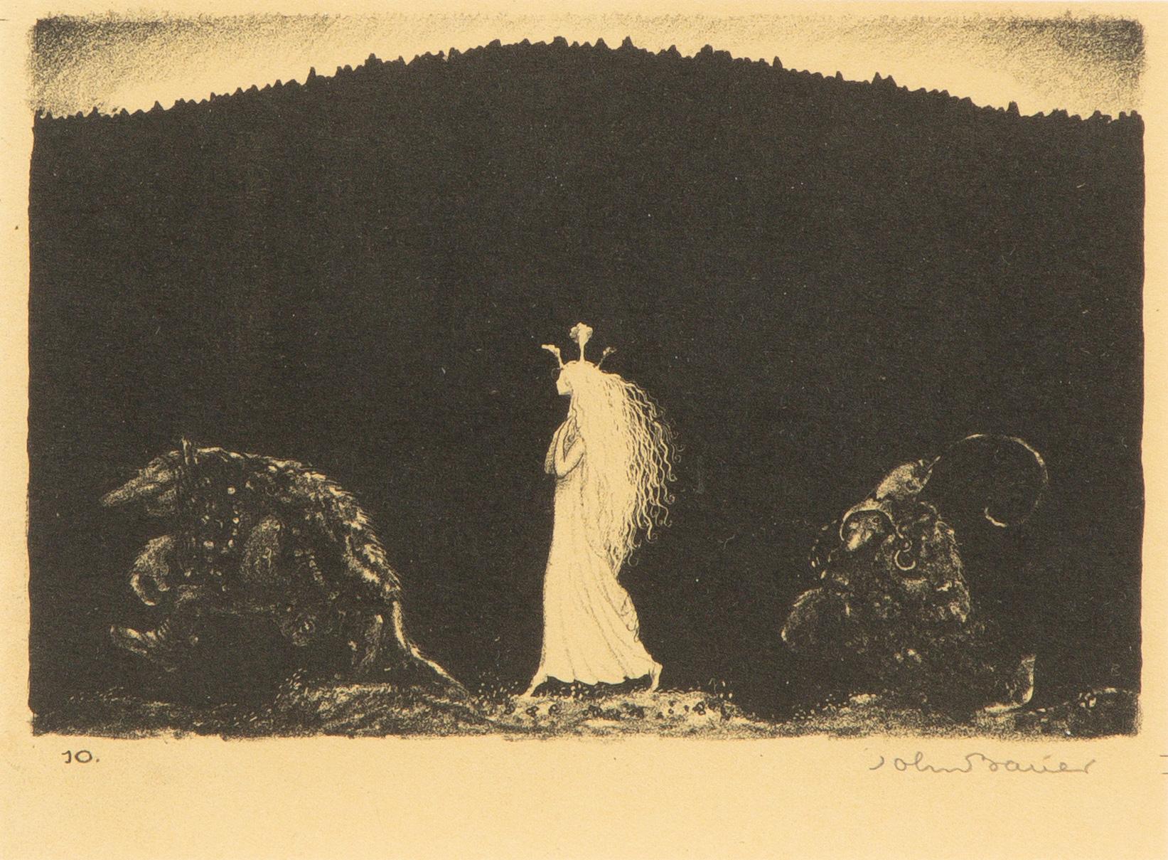 John Bauer, "Trollens Styfdotter".