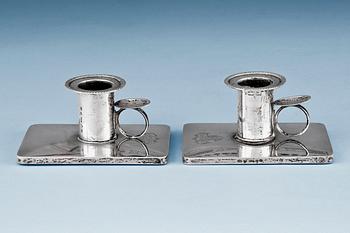 520. A PAIR OF CANDLESTICKS.