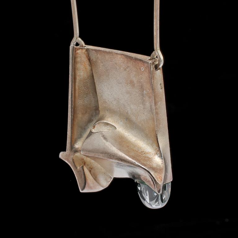 HÄNGSMYCKE, sterlingsilver, Björn Weckström, Lapponia, Finland, 1970.