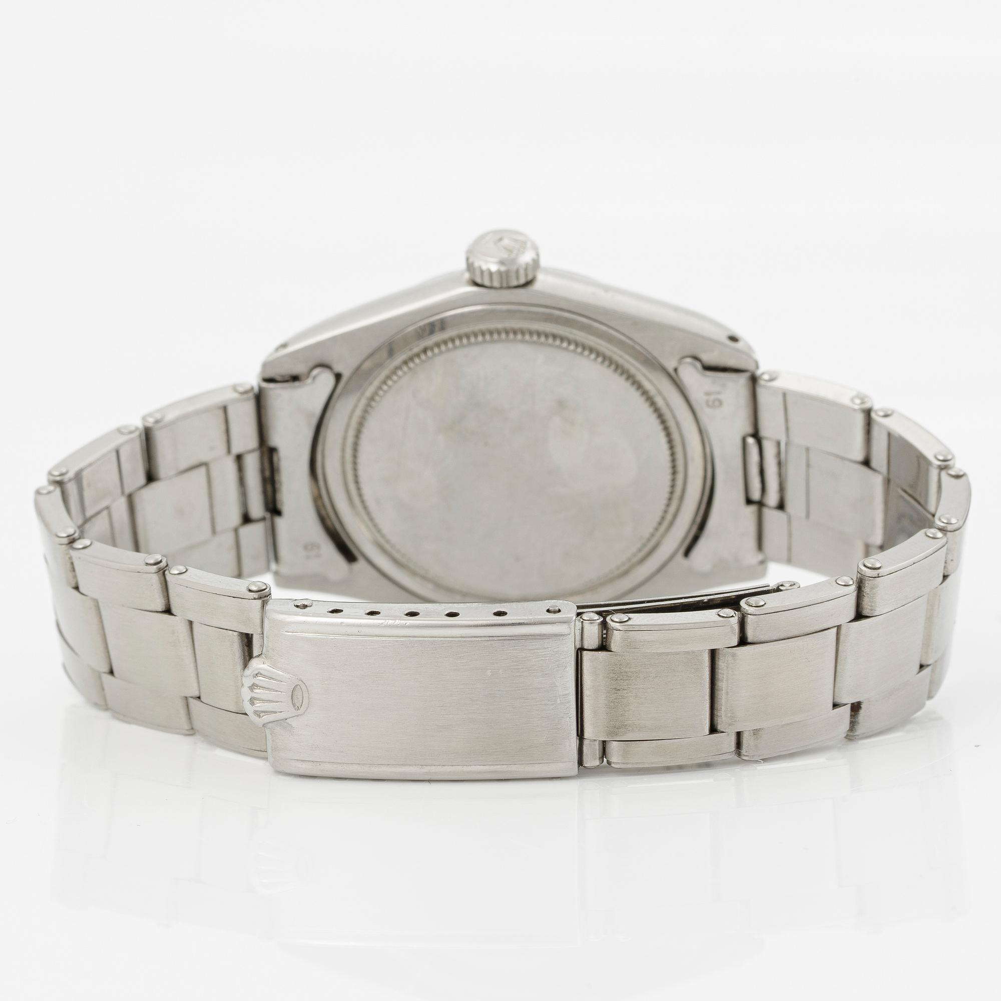 Rolex, Oyster, Precision, wristwatch, 34.5 mm.