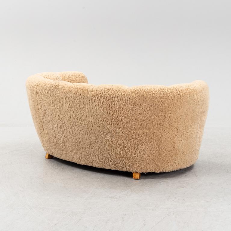 A Scandinavian Modern sofa, 1940s.