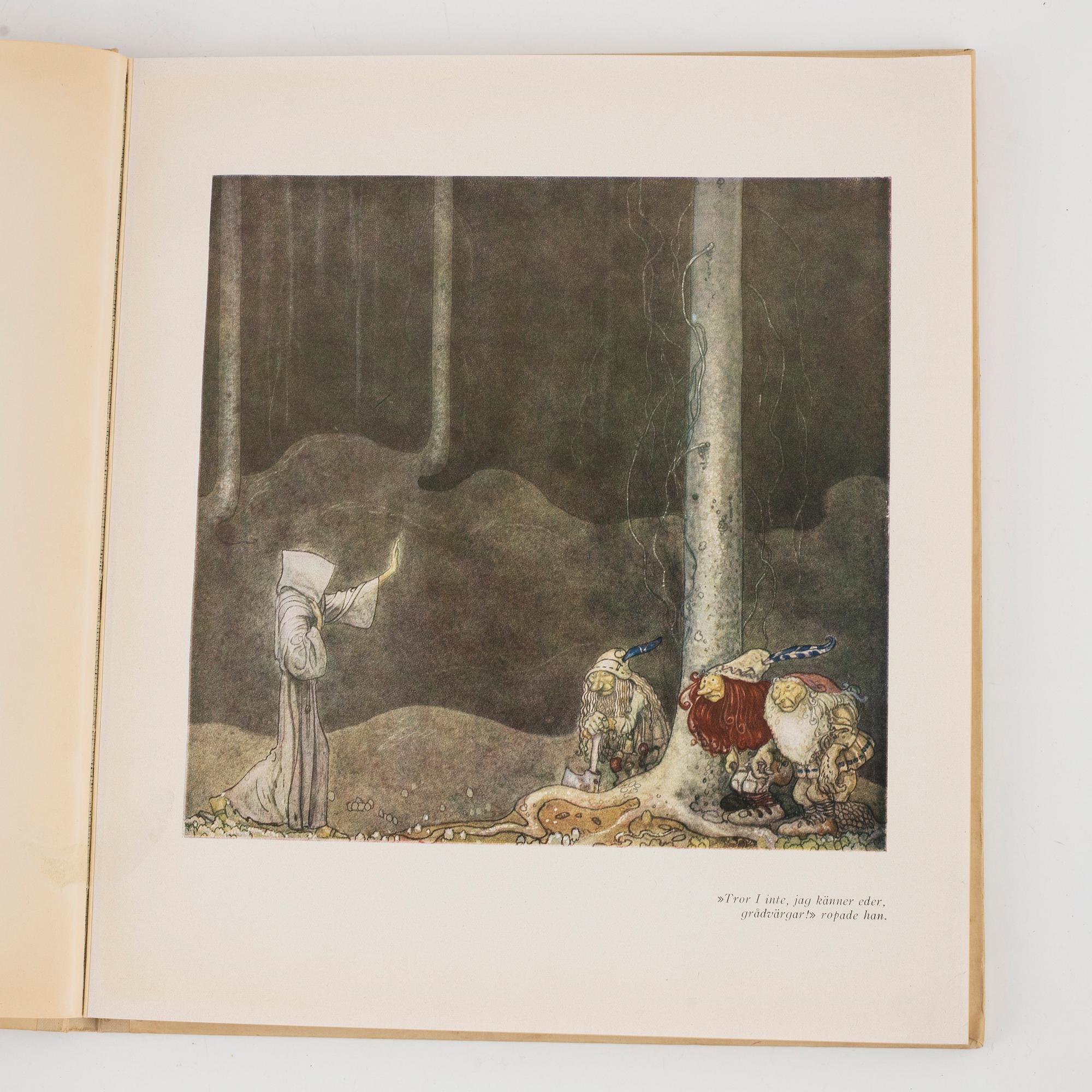 John Bauer, book "John Bauers Bästa", Åhlén & Åkerlunds Förlag, Albert Bonnier, Stockholm 1932.