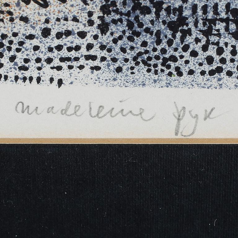 MADELEINE PYK, 4 st, färglitografier, signerade och numrerade 162/200.
