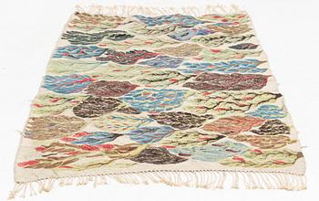 A 'Flower Bed' wall hanging, Ateyat Selim, Egypt, c. 165 x 103 cm.