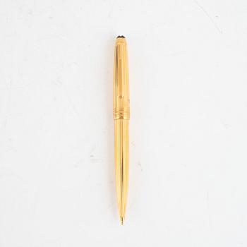 Mont Blanc, stiftpenna, förgyllt sterlingsilver.