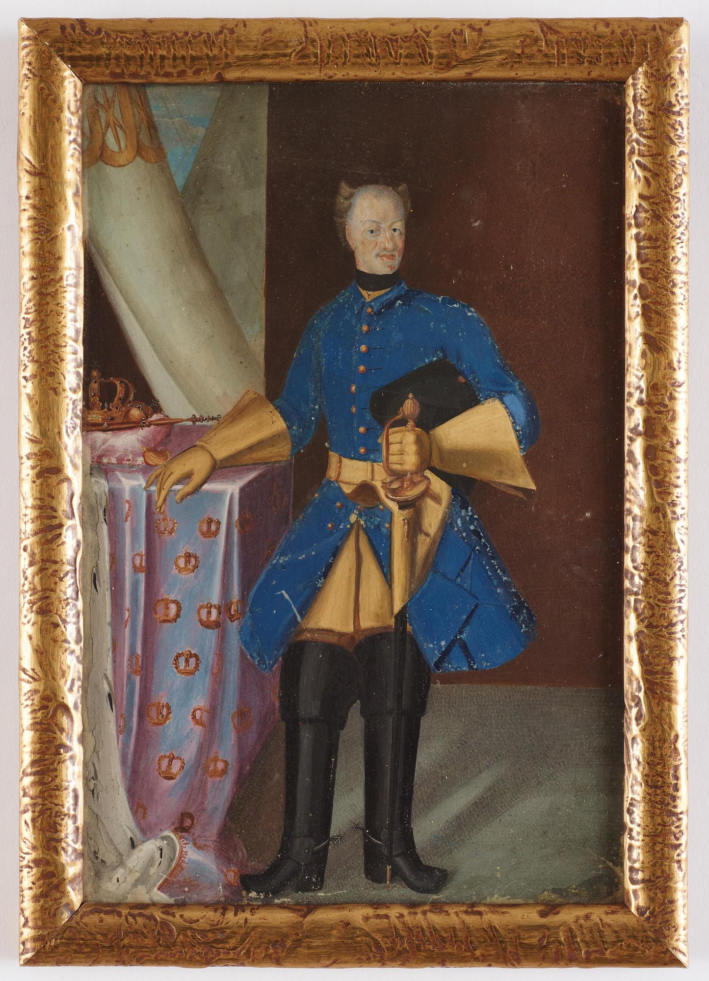David von Krafft, after, "Charles XII" (1682-1718).