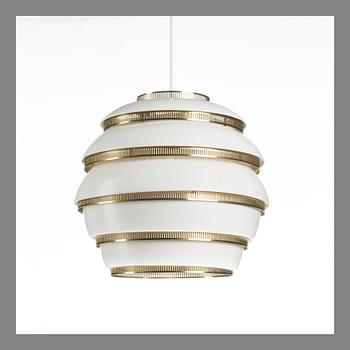 ALVAR AALTO, CEILING LAMP. Beehive A331. Manufactured by Valaistustyö. Designed in 1953.