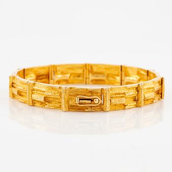 Björn Weckström, bracelet, 18K gold, "Cascade".
