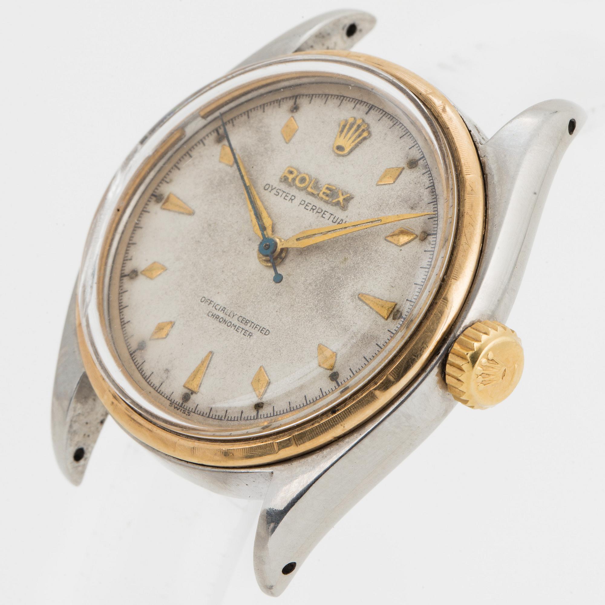 ROLEX, Oyster Perpetual, wristwatch,  34 mm.