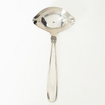 A Danish silver sauce boat, marks of Carl M. Cohr, Fredericia, Denmark 1937.