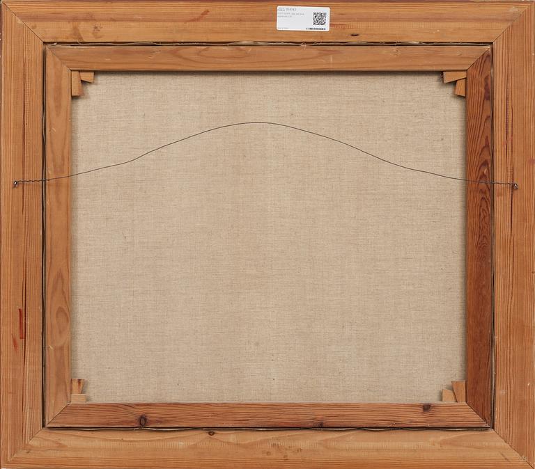 EDIT GERT, olja på duk, signerad.