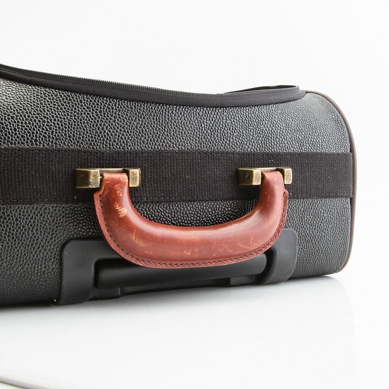 Mulberry, vintage suitcase.