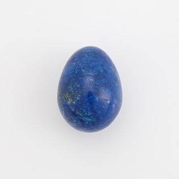 Lapis lazuli egg.