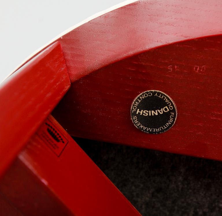 STOLAR, 1 par, "String chair", Niels Jörgen Haugesen,  Tranekär, Danmark, 1900-talets andra hälft.
