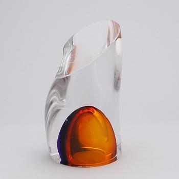 OBJEKT, glas, Göran Wärff, Kosta Boda, signerad.