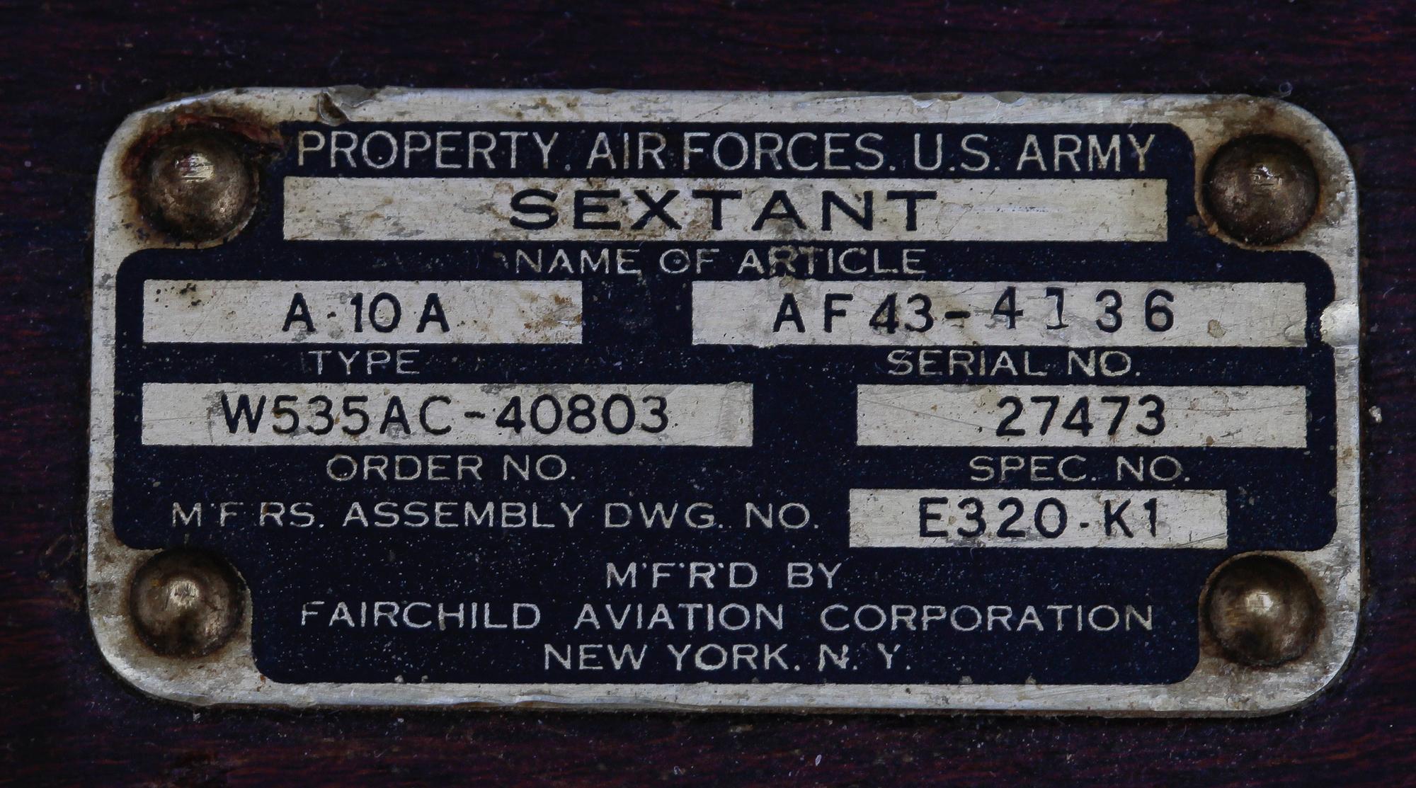 SEXTANT, 2 st, bl a USA, 1900-tal.