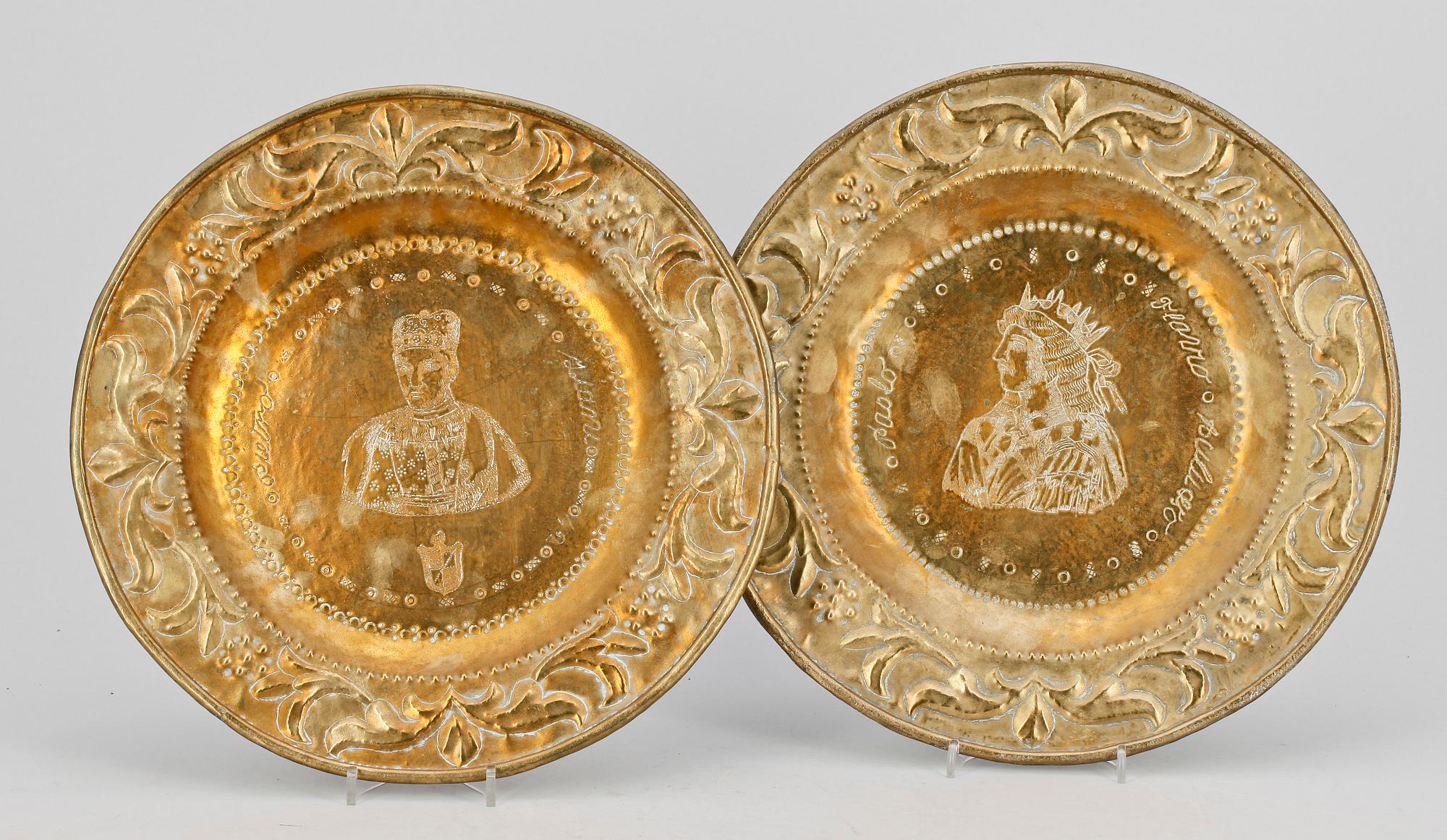 FAT, ett par, mässing, 1800-tal.