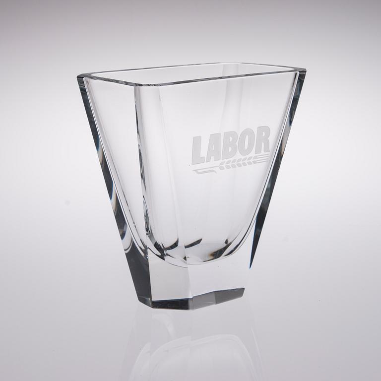 VAS, glas, signerad Göran Hongell - Iittala.