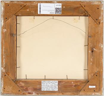 ALY BEN SALEM, gouache/akvarell, signerad.