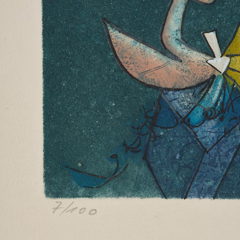 Roberto Matta, "Les Pretendans"  ur "Hom'mere III".