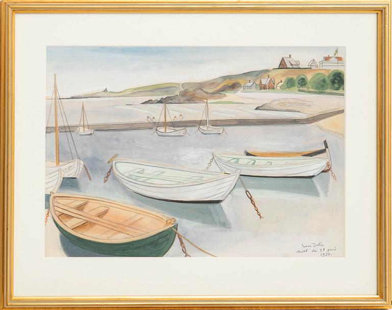 Einar Jolin, Arilds hamn med ekor.