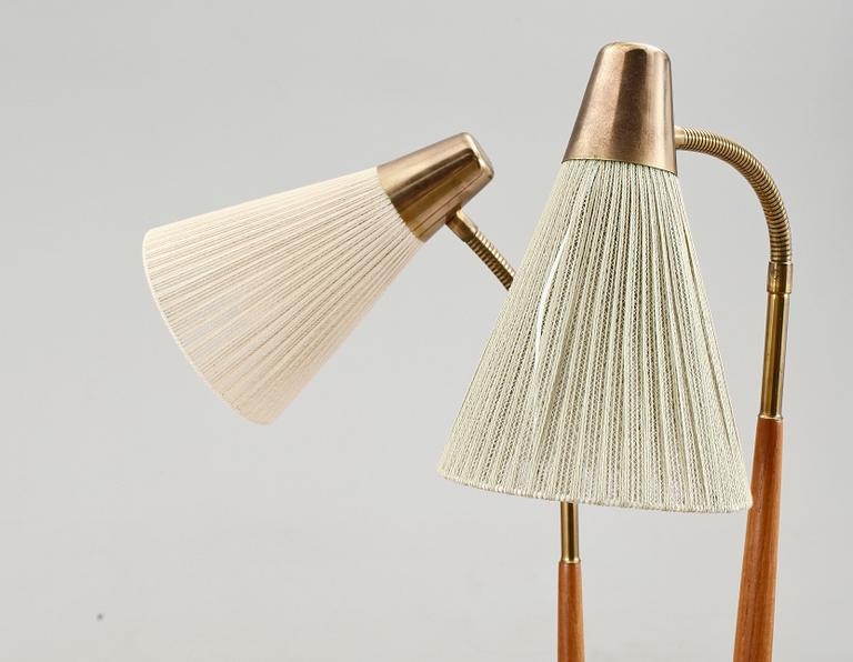 GOLVLAMPA med bord, 1950-tal.