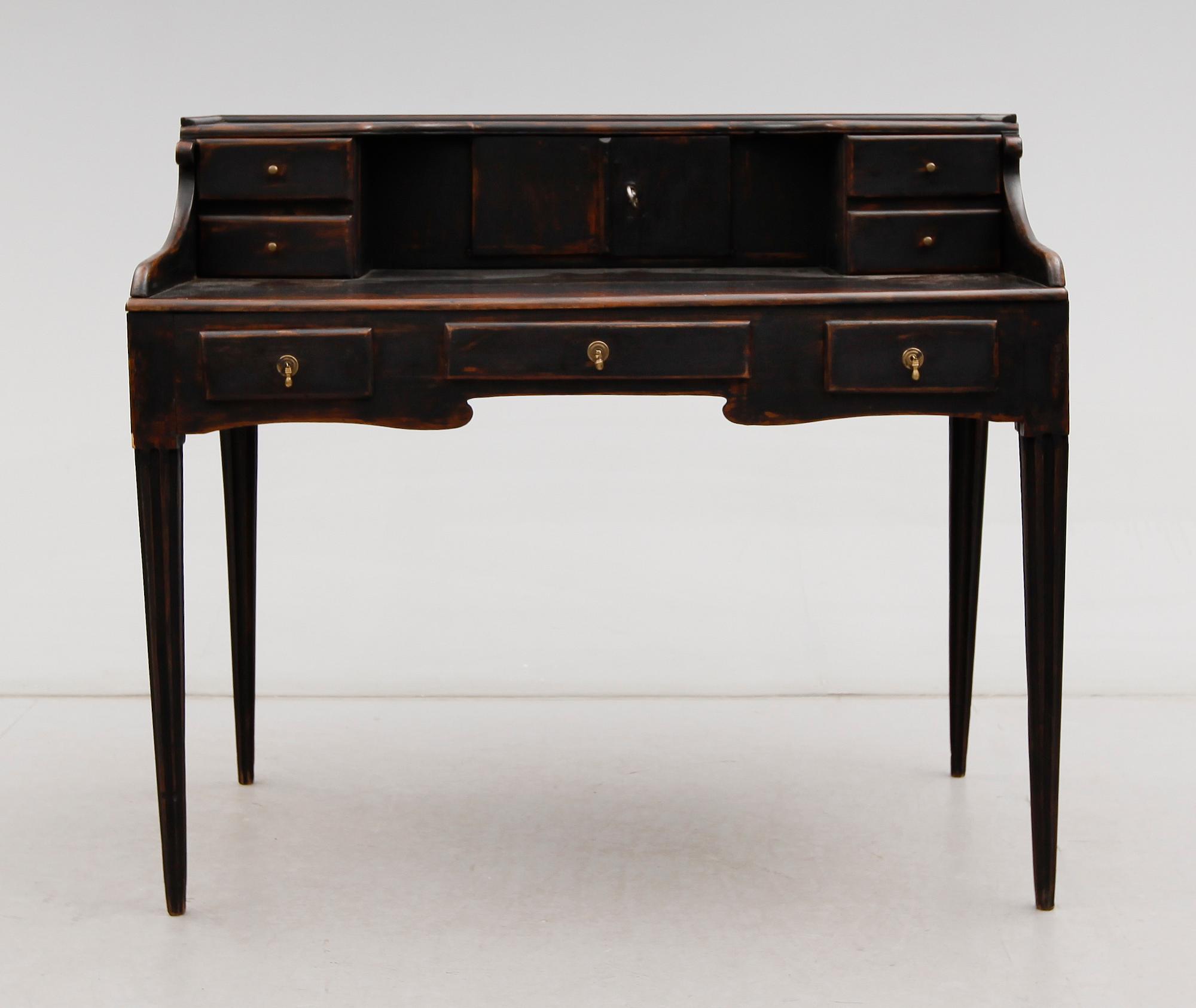 SKRIVBORD, sengustavianskt, omkring år 1800.