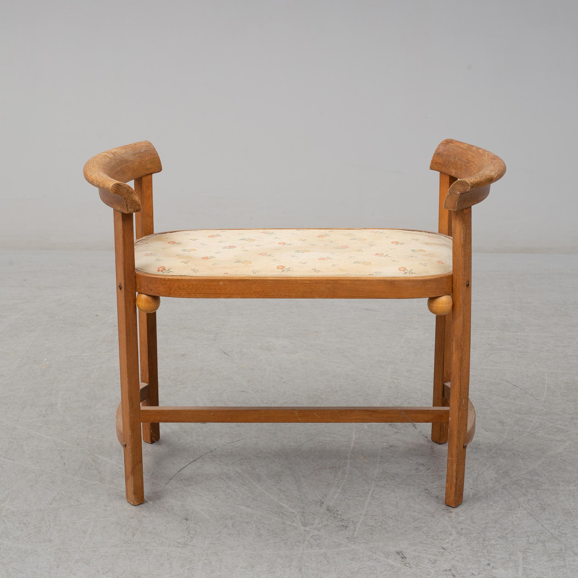 JOSEF HOFFMANN, soffgrupp, 9 delar, Jacob & Josef Kohn, Wien, Österrike tidigt 1900-tal.