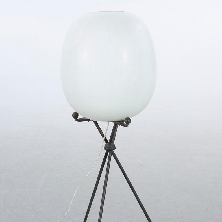 A floor lamp, mid 20th century.