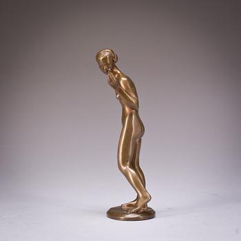 TORE STRINDBERG, skulptur, brons, signerad och daterad -19.