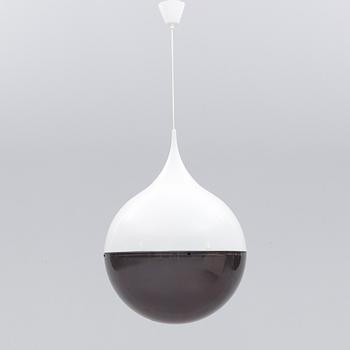 TAKLAMPA, plast, Börje Claes, 1960-tal. Höjd ca 75 cm.