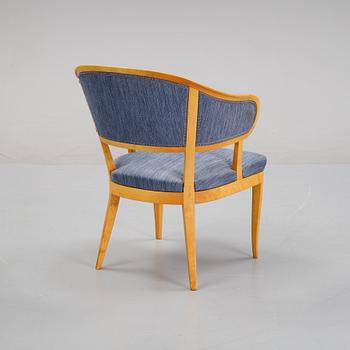 Carl Malmsten, a 'Lata Greven' easy chair, later part of the 20th Century.
