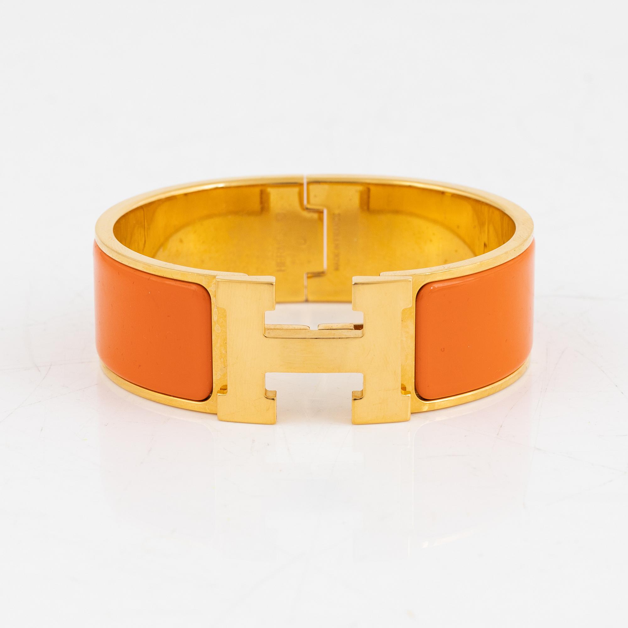 Hermès, "Clic H" PM bracelet.