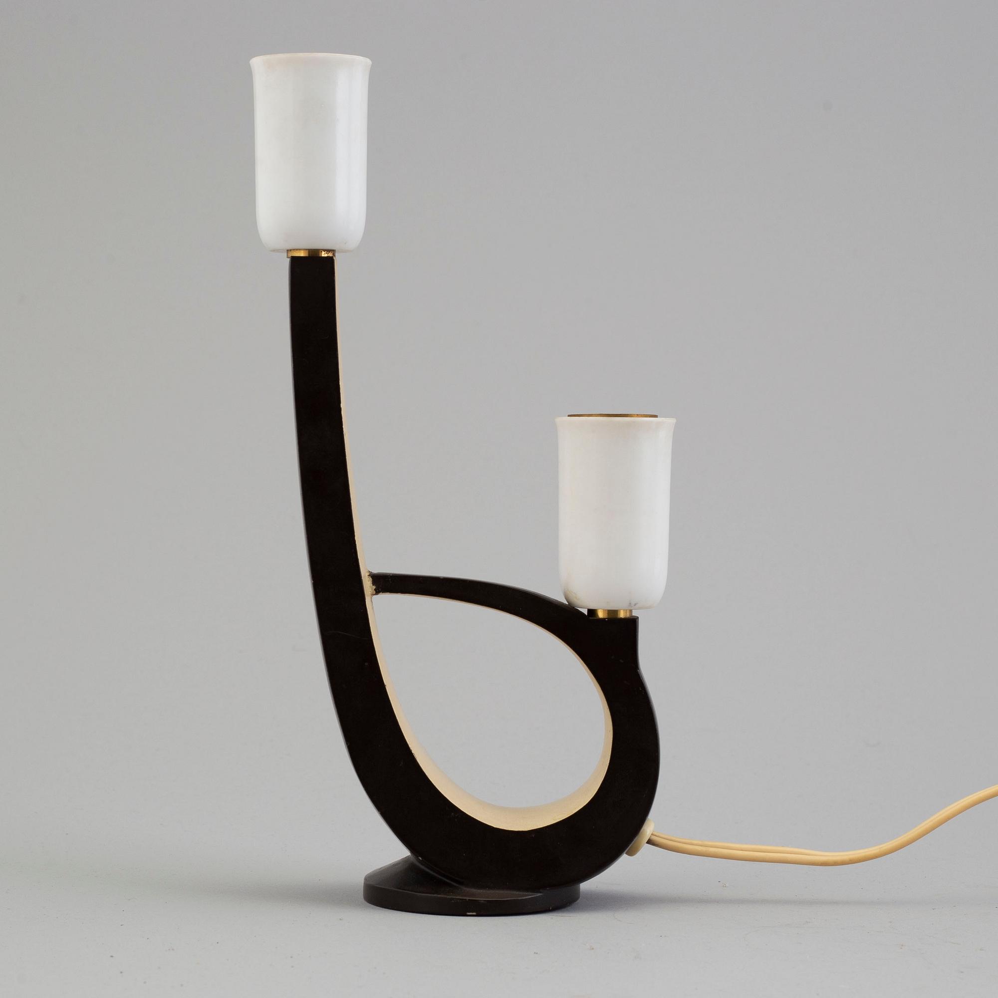 a table light from the mid 20th century.