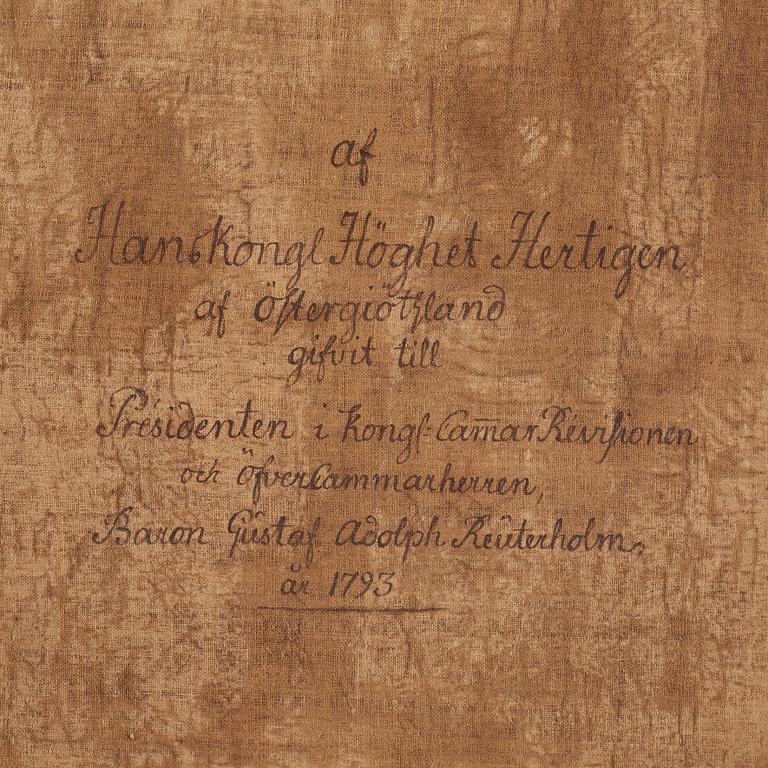 Jakob Björck, Prins Fredrik Adolf, Hertig av Östergötland (1750-1803).