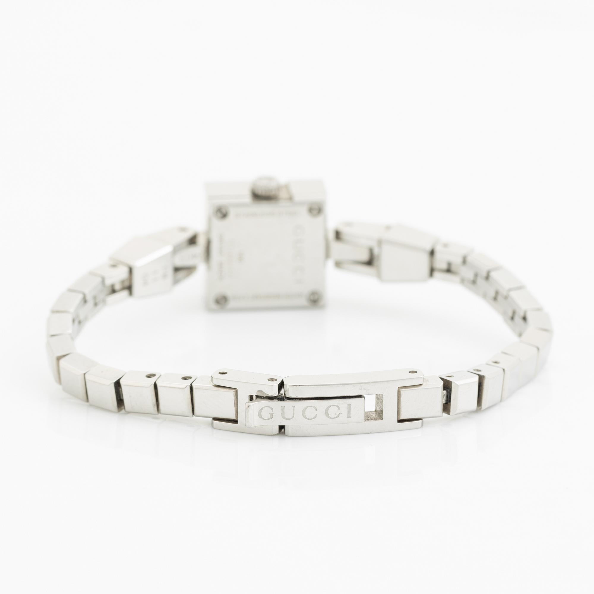 Gucci, wristwatch, 14 x 14 mm.