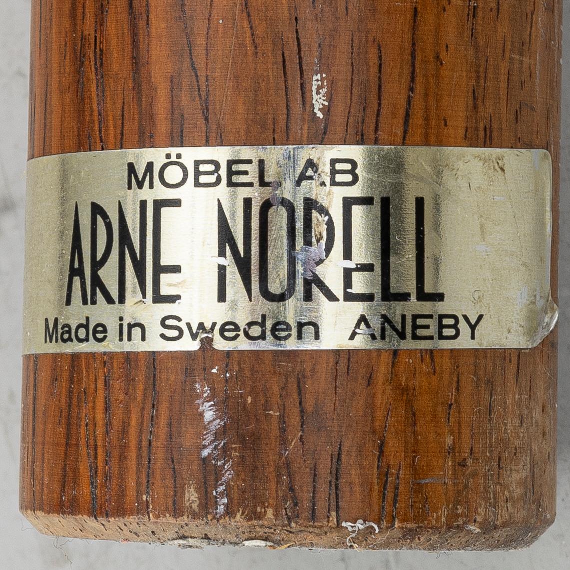 Arne Norell, a pair of 'Sirocco' armchairs, Norell Möbel, 1960s-70s.