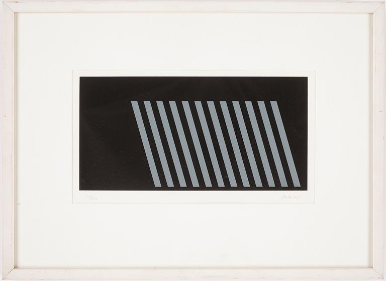 LARS-ERIK FALK, seriegrafi, signerad o numrerad VII/XXV, daterad 1985.