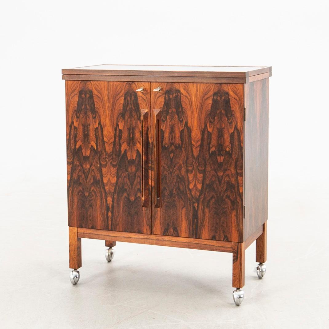 Torbjørn Afdal, bar cabinet, "Times", Bruksbo, Norway, mid-20th century.