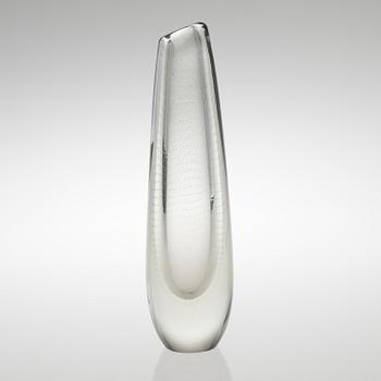 GUNNEL NYMAN, VAS. Signering med syrapenna G. Nyman, Nuutajärvi Notsjö. 1940-talets slut.