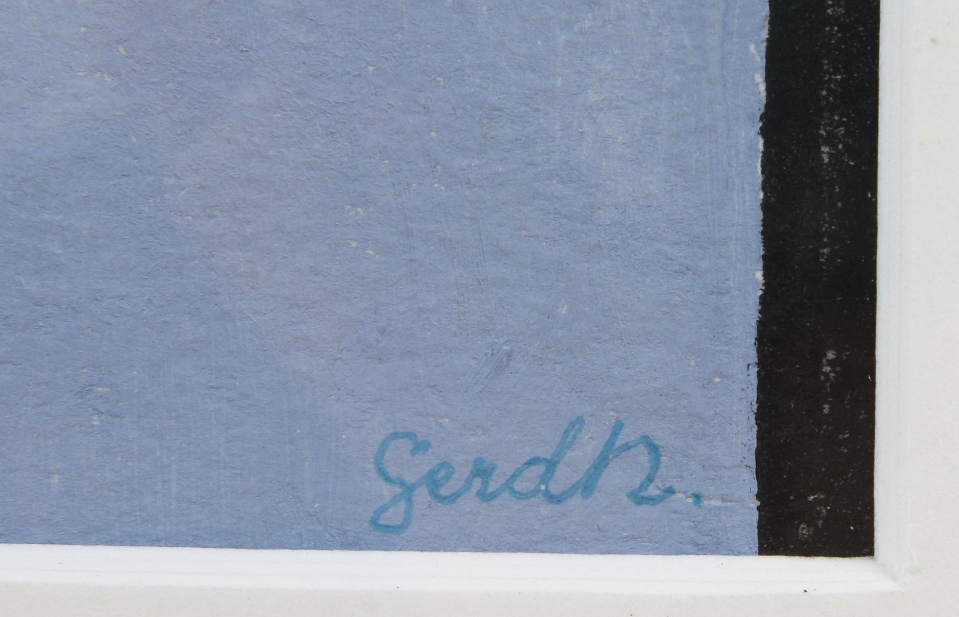 GERD NORDENSKJÖLD, gouche, sign.